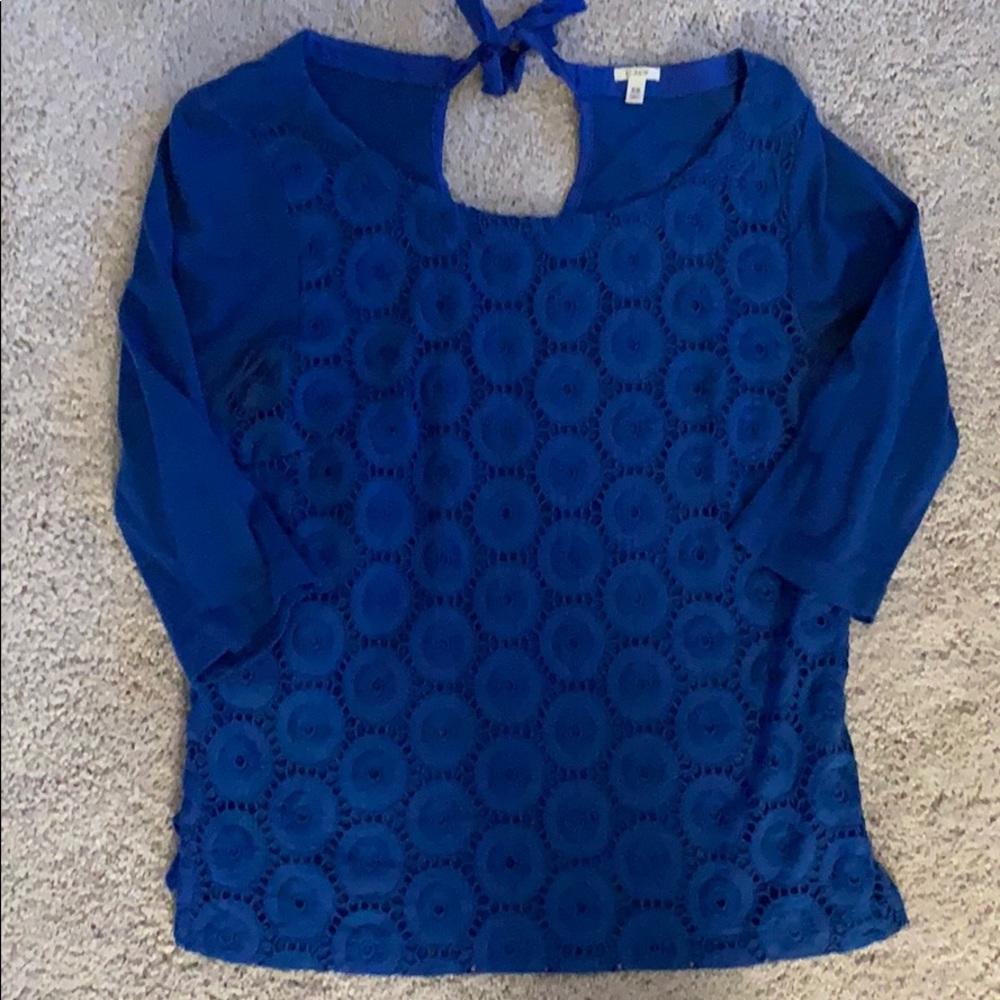 J. Crew Crochet Top